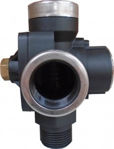 T-KIT Universal 3 Way Fitting with Non Return Valve & Pressure Gauge