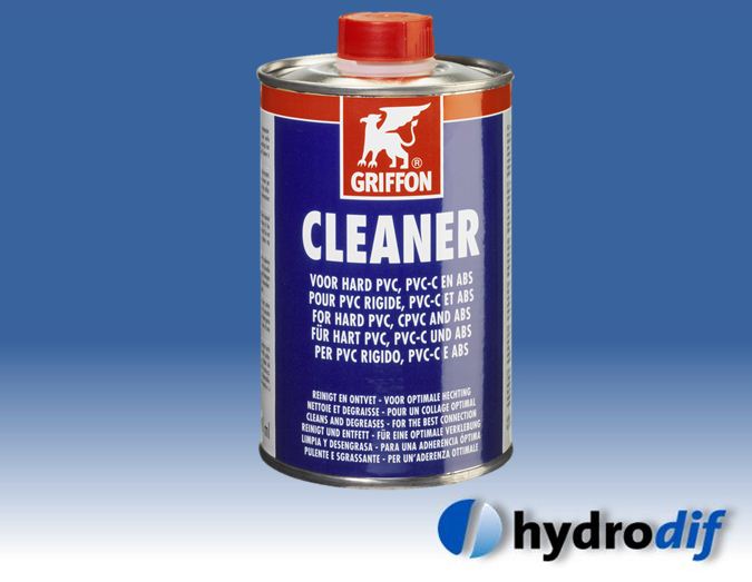 Supplied by Geoquip Water Solutions Griffon PVCC, UPVC and ABS Cleaner