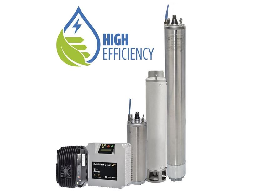 Franklin Electric High Efficiency Solar 4 Pump - Geoquip