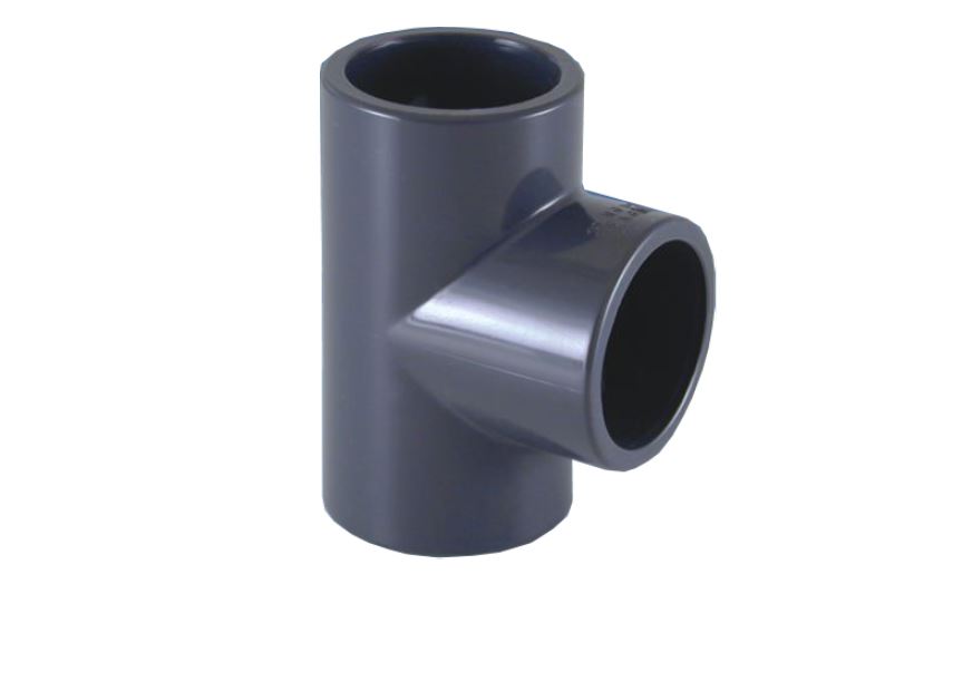 50mm OD Pressure Pipe and Fittings Metric Solvent Weld Grey PVC WRAS Approved 