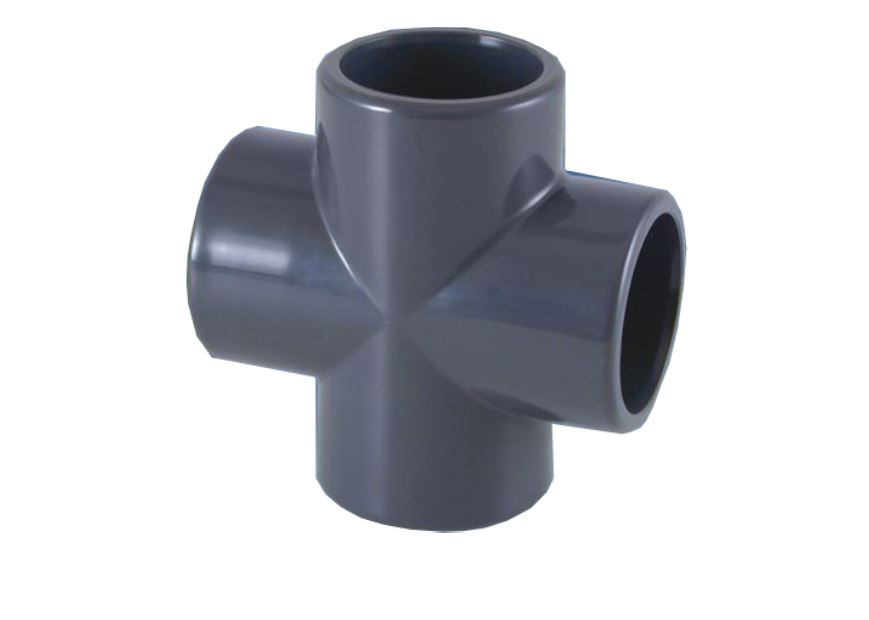 Cross for PVC Metric Pipe | Geoquip | WRAS Approved